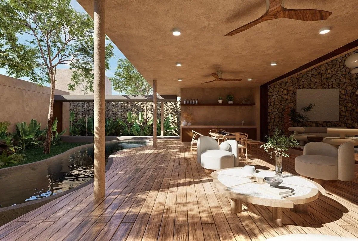 Casa en PREVENTA en Temozón Norte con Una arquitectura muy peculiar