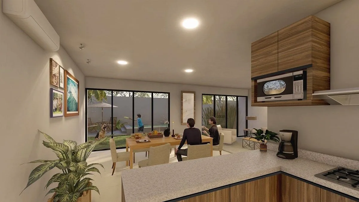Casa en Mérida | NAIA Residencial Conkal | Modelo Suytum con Alberca.
