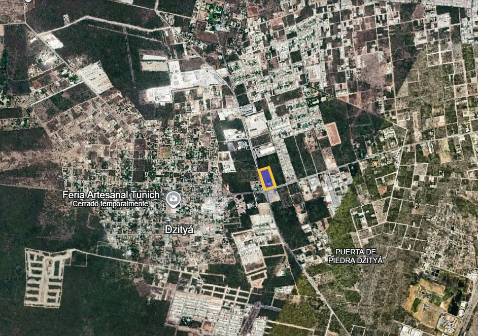 Terreno en venta en Dzityá, Mérida, Yucatán | En esquina | Frente a crucero