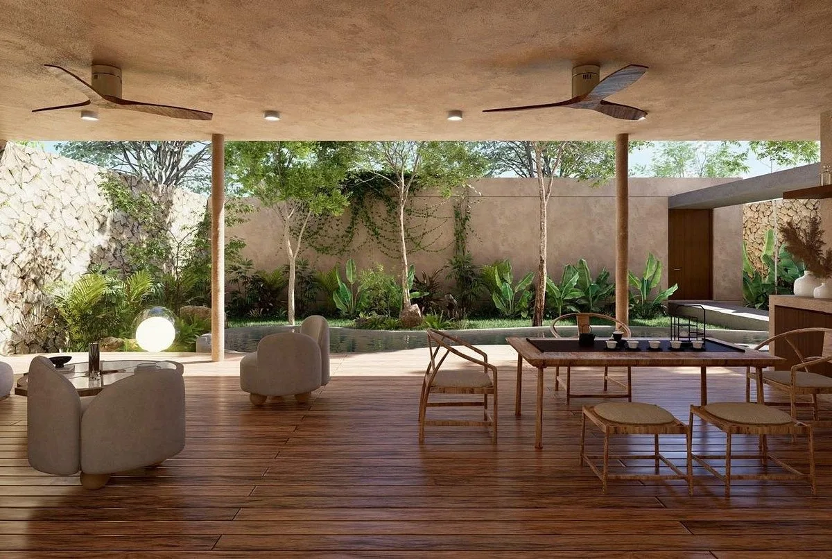 Casa en PREVENTA en Temozón Norte con Una arquitectura muy peculiar
