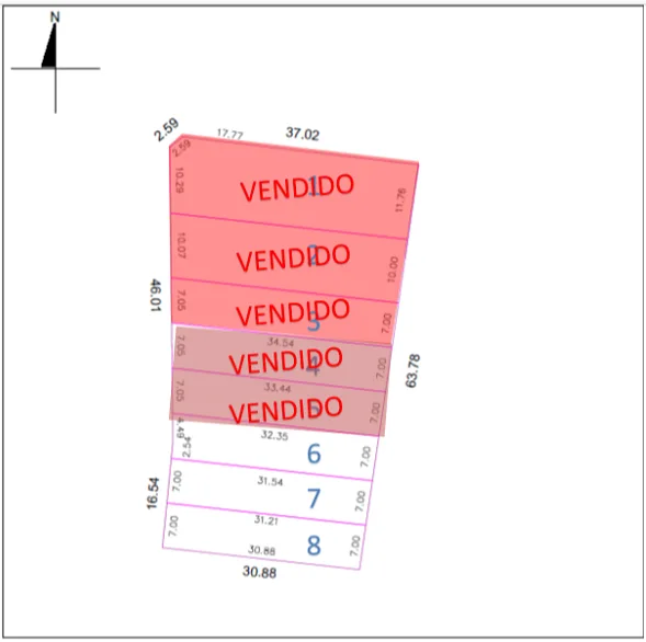 Terreno en venta en Temozón Norte, Mérida, a pie de calle