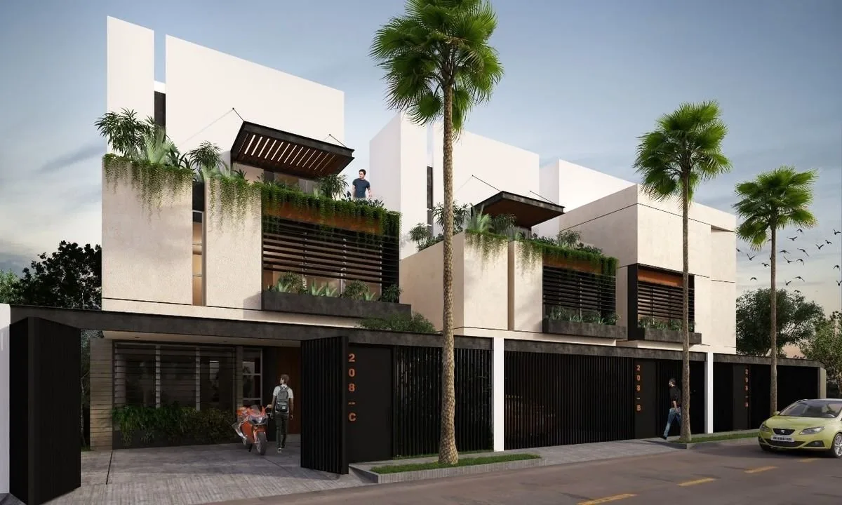 Casa en venta de 3 Habitaciones de 4 Plantas con Estudio y Roof top