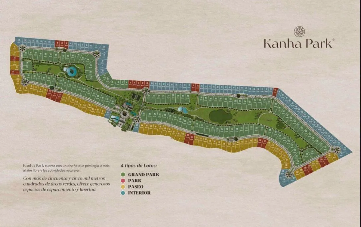 Terrenos en venta en Kanha Park, Yucatán Country Club