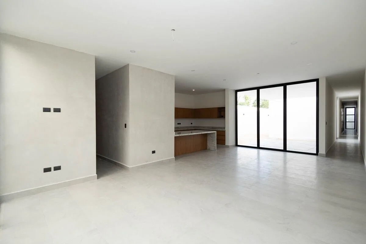 Venta de casa de una planta de 3 Habitaciones en Temozon Norte