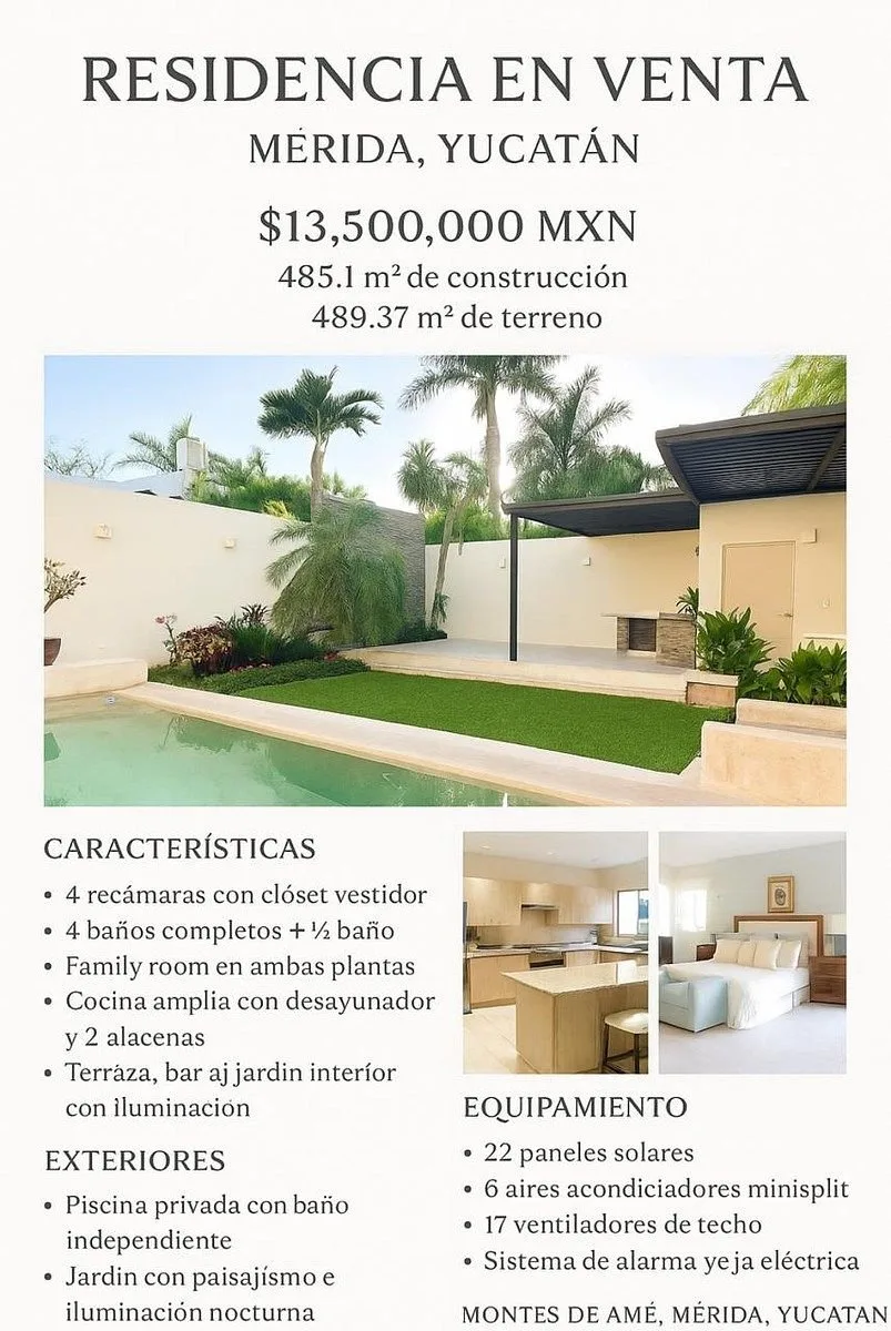 Residencia en Mérida, Yucatán